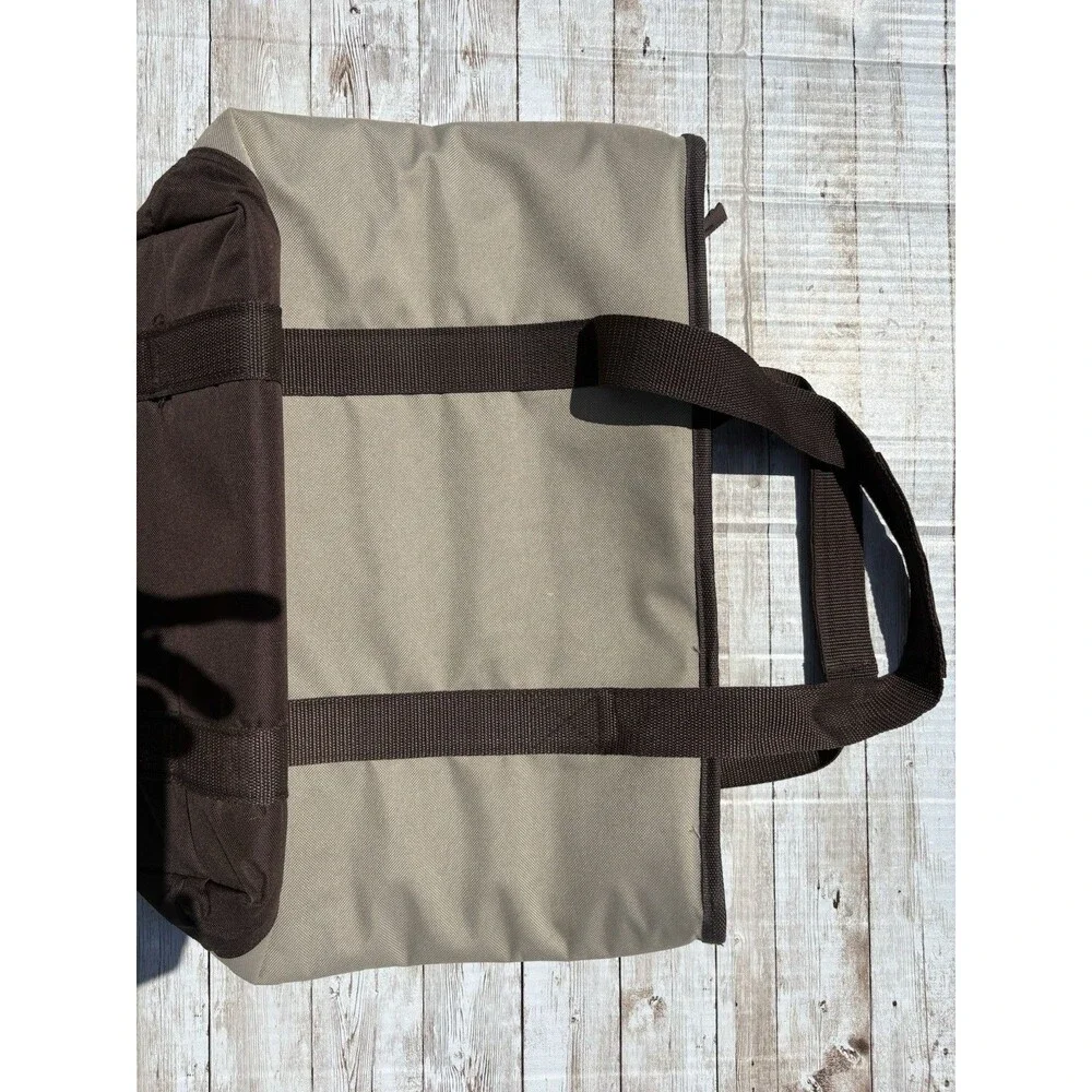Ducks Unlimited Canvas Duffel Tote Bag + Duck Head Glass Cutting Board Lot